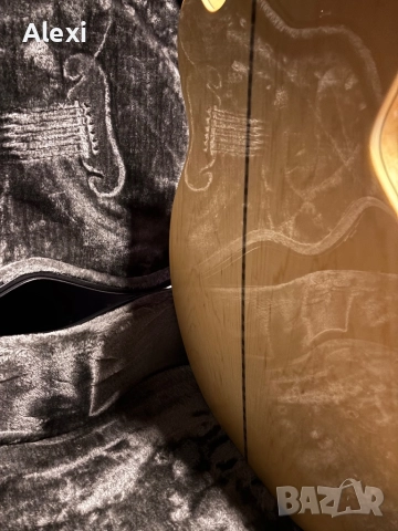 Epiphone EJ-200CE Super Jumbo 2015 Natural, снимка 9 - Китари - 52650315