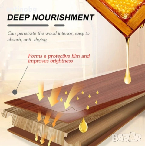 Натурален препарат за почистване с пчелен восък, снимка 5 - Препарати за почистване - 54077185