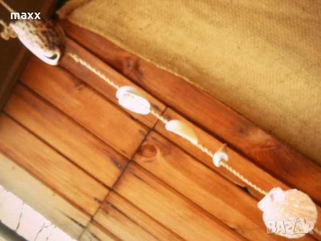 Висулка декорация с рапани и миди два вида