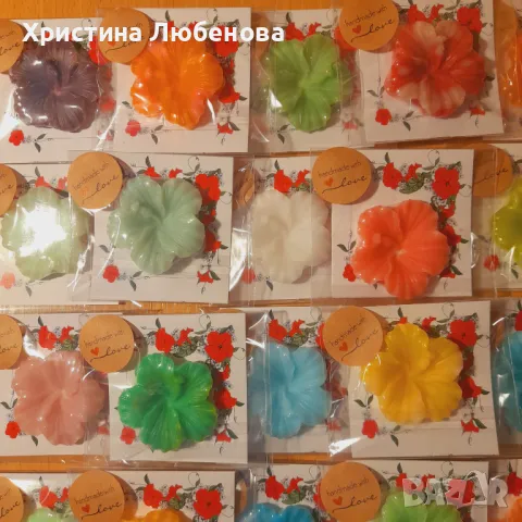 Сапунчета за 8 март, снимка 11 - Изкуствени цветя - 48733801
