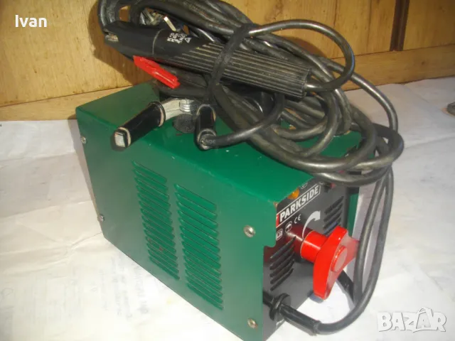 PARKSIDE 120 АМПЕРА ОРИГИНАЛЕН НЕМСКИ 2011г. ЕЛЕКТРОЖЕН ПОЧТИ НОВ ОТЛИЧЕН ЗА ЕЛЕКТРОДИ ф1,6-2,5мм, снимка 15 - Други инструменти - 48604900