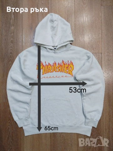 Thrasher горнище мъжка оригинален, снимка 9 - Спортни дрехи, екипи - 52541486