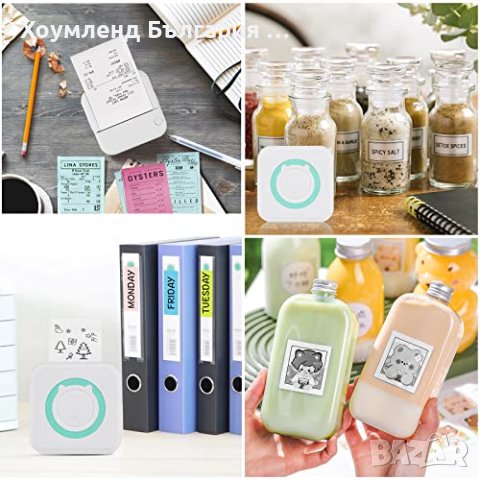 Мини принтер за моментални снимки през телефон, снимка 9 - Принтери, копири, скенери - 40657090