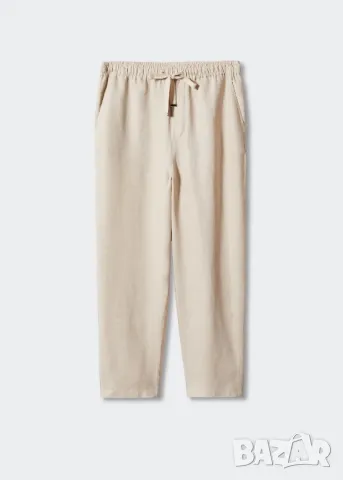 MANGO ленен панталон  два цвята , снимка 9 - Панталони - 49525264