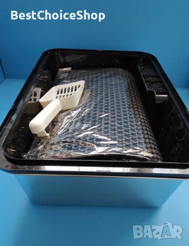 Кутия за котешки отпадъци от неръждаема стомана голяма / котешка тоалетна, снимка 4 - За котки - 54093711