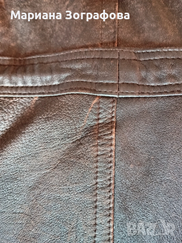 Кожено яке ULTSCH, от естествена кожа, - и лека Кабардинка(манто), Размери в см., снимка 12 - Якета - 49169556