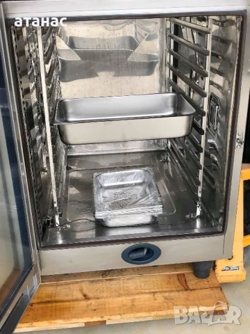 Конвектомат Rational SCC 102-20 Тави! Чисто Нов! БГ Меню!, снимка 9 - Уреди за готвене на пара - 54362563