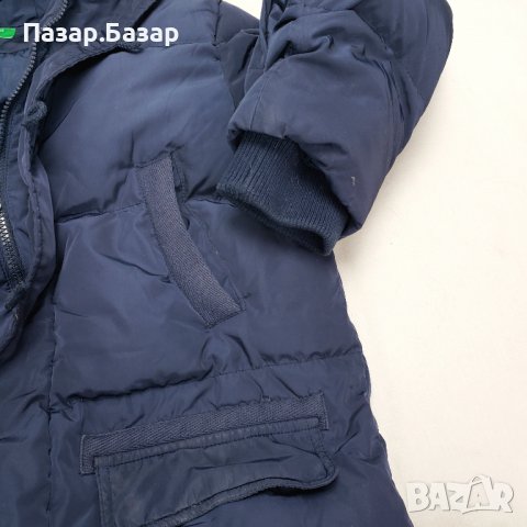United Colors of Benetton Down Parka Мъжко XS Юношеска Парка Яке Грейка с Качулка Гъши Пух 13-14г, снимка 5 - Якета - 38820646