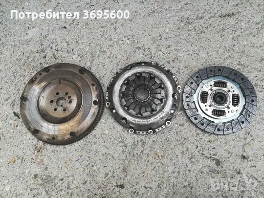 Маховик съединител 1.6 Ford Focus MK2 C-max Форд Фокус Мк2 Цмакс феродов притискателен диск