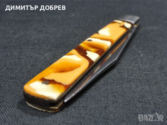 СТАР РЕТРО СОЦ НБР ДЖОБЕН НОЖ СГЪВАЕМА НОЖКА НОЖЧЕ ВТ, снимка 5 - Ножове - 53316072