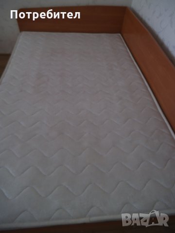 Легло с матрак тип Приста 190/120 см, снимка 2 - Спални и легла - 34509992