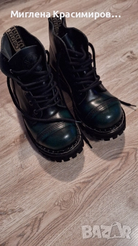 кубинки steel, снимка 6 - Дамски боти - 52843011