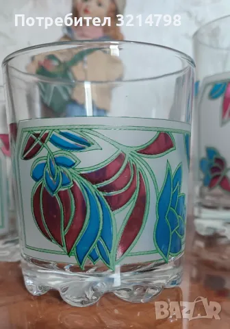 Италиански стъклен сервиз за безалкохолно , снимка 2 - Сервизи - 48213003