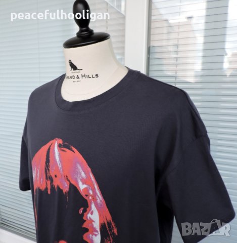 Billie Eilish Relaxed Boyfriend Tee Size XL Cotton 2022 Lash Music -Official Merch , снимка 5 - Тениски - 44229601