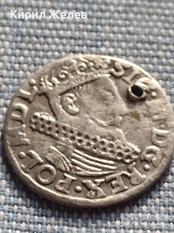 Сребърна монета 3 гроша 1618г. Сигизмунд трети Полша 28452, снимка 4 - Нумизматика и бонистика - 42900195