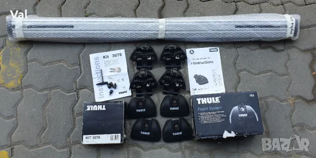 Багажник THULE Wing Bar за Рено Меган 2 2003-2008г - 120см, снимка 9 - Аксесоари и консумативи - 50393954