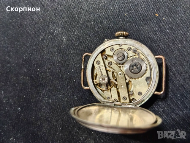 Швейцарски сребърен ръчен дамски часовник - 6 РУБИНА, снимка 8 - Джобни - 50994374