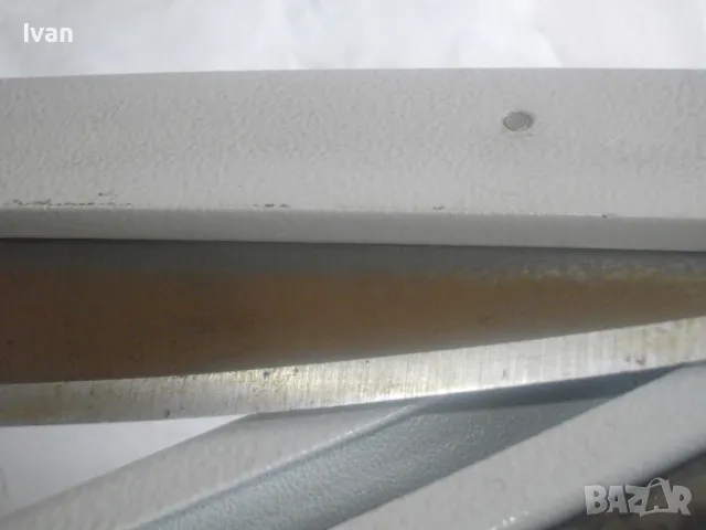 НОВА IDEAL 2035 Made in GERMANY МАСИВНА 5,0 кг РЪЧНА ГИЛОТИНА ЗА РЯЗАНЕ ХАРТИЯ А4 И ХРАН. ПРОДУКТИ, снимка 15 - Други инструменти - 49637358