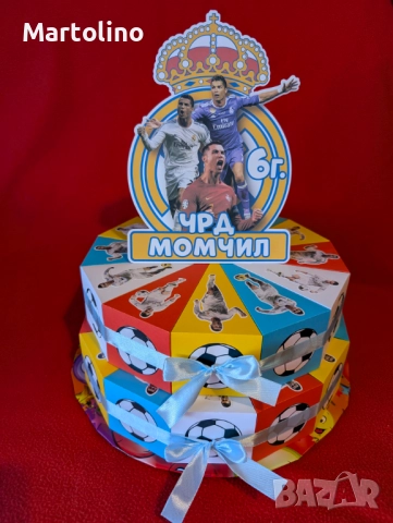 Картонена торта Роналдо