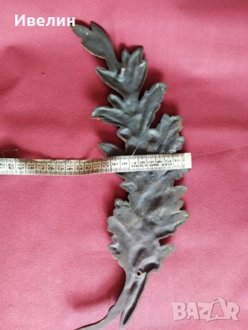 барокова апликация от бронз, снимка 5 - Антикварни и старинни предмети - 29791551