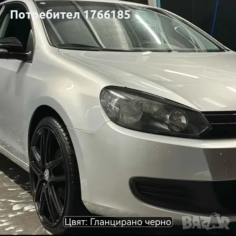 Вежди за фарове VW golf 6 , снимка 3 - Аксесоари и консумативи - 56535307