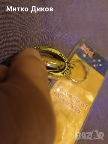 Ключодържател на Австралия въртящ се, снимка 7 - Колекции - 42704640