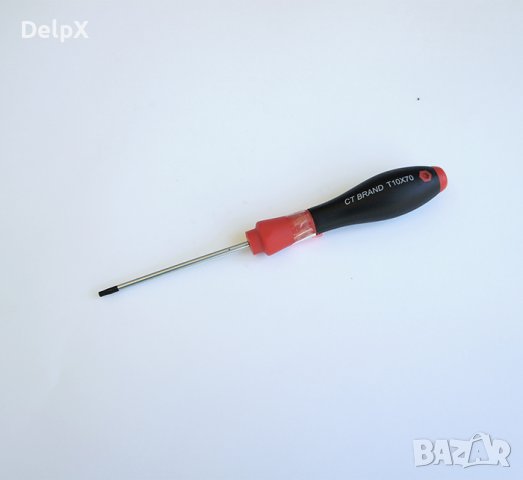 Отвертка торкс с намагнитен връх T10x70mm