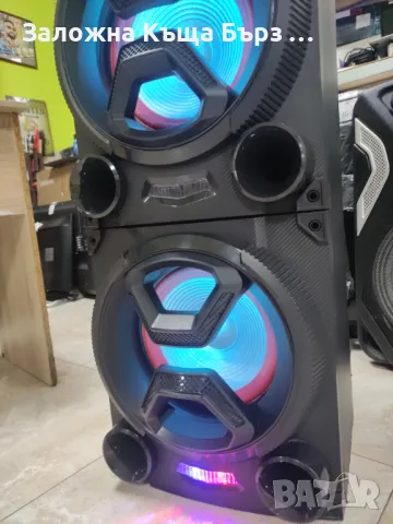 Bluetooth Тонколона 2х12'' MUSE DJ M-1986 ДОБРО СЪСТОЯНИЕ!!!, снимка 13 - Bluetooth тонколони - 47550281