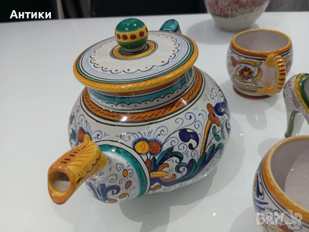 Керамичен италиански лот маркиран , снимка 14 - Сервизи - 52528024