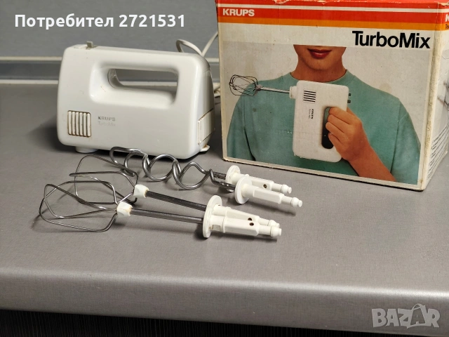 Миксер Krups с два комплекта бъркалки 