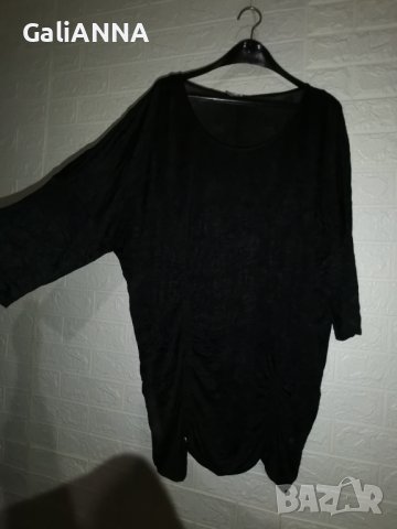 СТРАХОТНА ЕФЕКТНА ТУНИКА 3XL-4XL, снимка 3 - Туники - 42860589