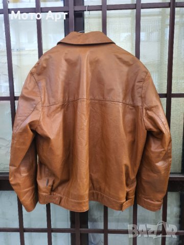 Кожено Яке Естествена Кожа STRELLSON Размер 54 ХЛ , снимка 11 - Якета - 40368194