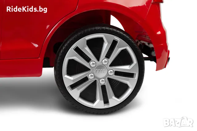 Луксозна детска акумулаторна кола AUDI RS Q8 – Червена, с дистанционно и LED светлини, снимка 9 - Детски велосипеди, триколки и коли - 49964299