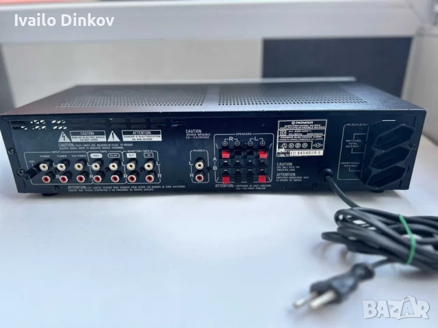 Усилвател SA-550 и тунер TX-540L Pioneer. Бонус- говорители Pioneer!, снимка 7 - Ресийвъри, усилватели, смесителни пултове - 54103948
