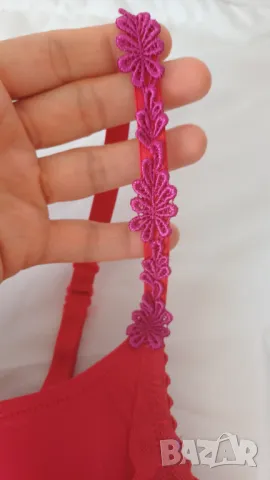 Marie Jo червен сутиен 80 А, нов, снимка 5 - Бельо - 49512615