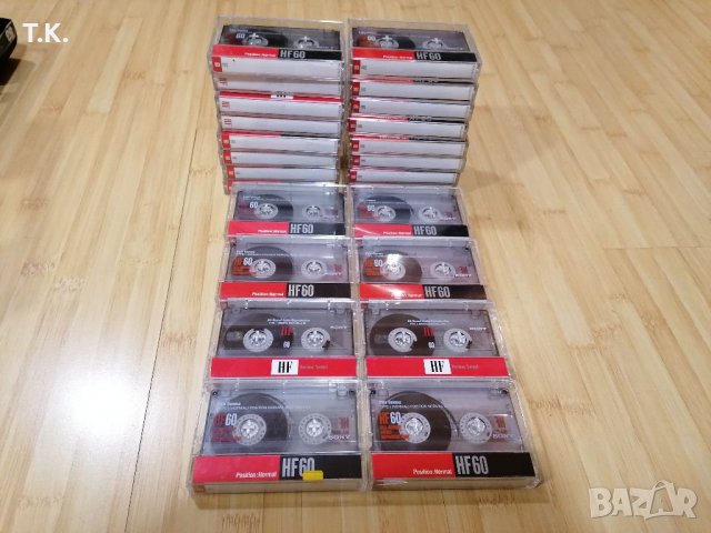 Sony HF60 1990-1991 аудио касети- 1 запис-Нови 24бр
