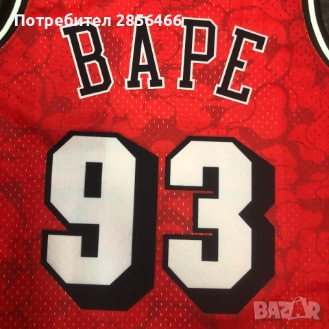 Мъжки потник Mitchell&Ness Bape 93 Miami Heat размер XXL, снимка 9 - Тениски - 52085151