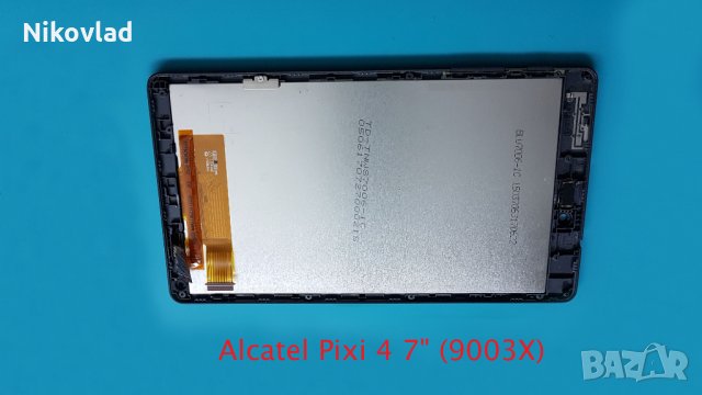 Дисплей с тъч и рамка Alcatel Pixi 4 7" (9003X)