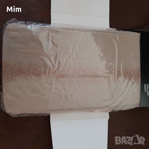 Bonnie Doon 20 den Чорапогащник телесен цвят с златен брокат , снимка 5 - Бельо - 34884302