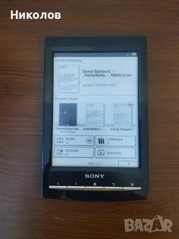 Продавам електронне книга/четец/kindle SONY PRS-T1, снимка 2 - Електронни четци - 55783122