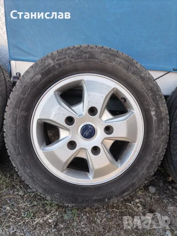 Джанти с гуми за Ford transit 16" 5х160, снимка 4 - Гуми и джанти - 55771995