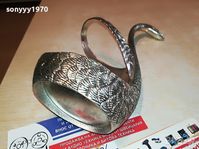 ЛЕБЕД ЗА САЛФЕТКИ ИЛИ КОЛЕКЦИЯ ОТ ШВЕЦИЯ 2504231628, снимка 5 - Антикварни и старинни предмети - 40483802