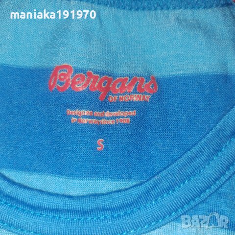 Bergans of Norway SoleieTee (S) мъжка  мерино  блуза 100% Merino Wool, снимка 6 - Спортни дрехи, екипи - 40053814