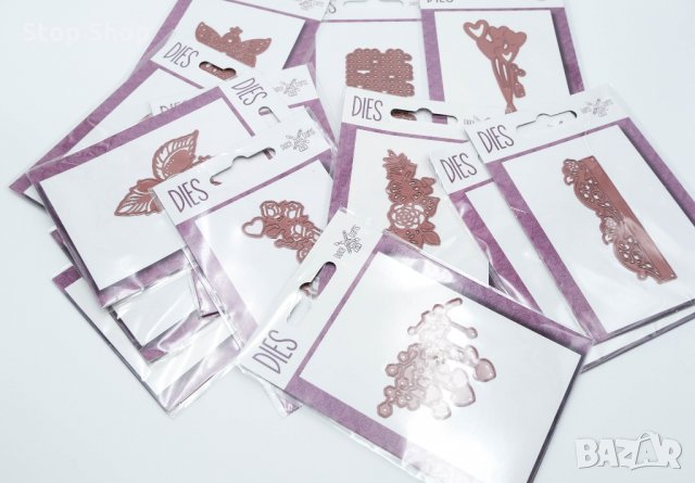 НОВИ Шаблони щанци за рязане и релеф, снимка 4 - Декорация за дома - 33722320