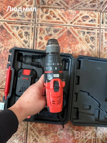 Акумолаторен ударен винтоверт einhell, снимка 2 - Винтоверти - 52438552