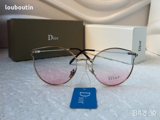 DIOR 2021 слънчеви очила тип котка UV 400 защита с лого, снимка 4 - Слънчеви и диоптрични очила - 34221463