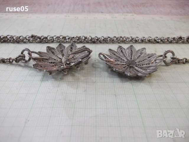 Колан сребърен филигранен, снимка 9 - Други - 52188156