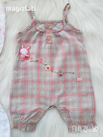 Летни ромпъри 0-3 месеца, снимка 2 - Бебешки гащеризони - 29525932
