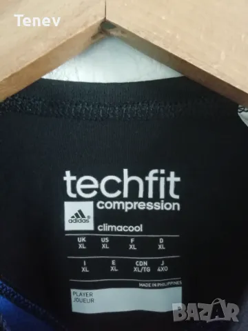 Adidas TechFit XL Compression оригинална нова мъжка тениска фланелка , снимка 7 - Тениски - 50223439