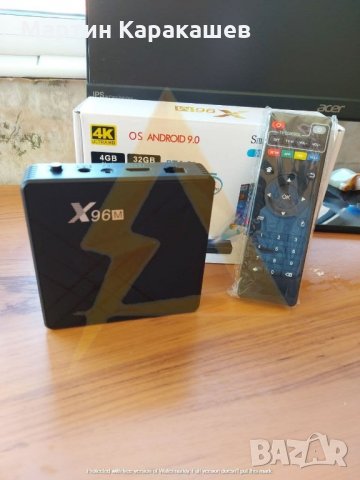 Tv box 96M android 10.1 60лв, снимка 1 - Друга електроника - 31857593